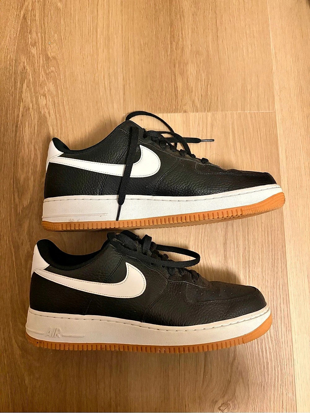 Nike Air Force 1 Low '07 Black & White Men's US Men's 11.5